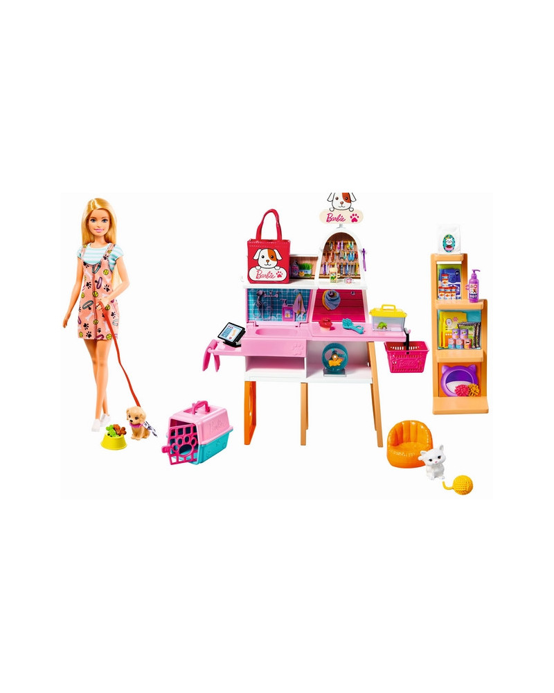 BARBIE MAGASIN D'ANIMAUX