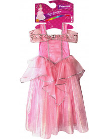 COST. LUXE PRINCESSE ROSE 7/8 ANS