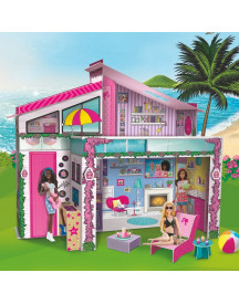 BARBIE VILLA 2 NIVEAUX + ACC. ET POUPEE