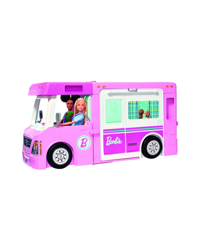 BARBIE CAMPING CAR 3 EN 1