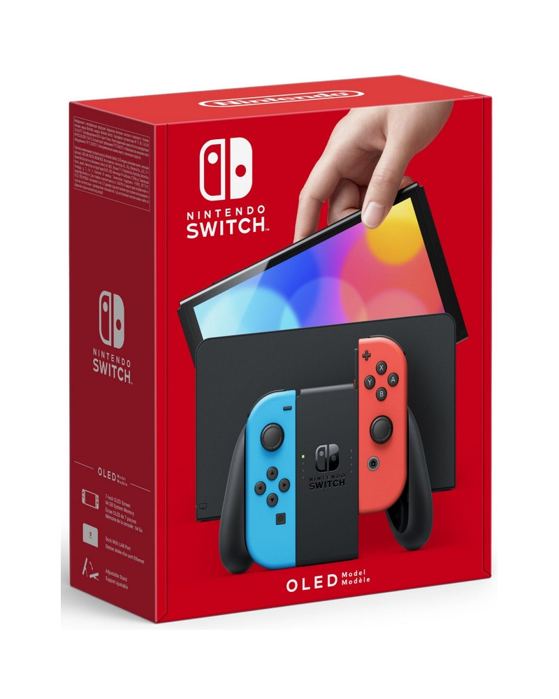 SWITCH CONSOLE OLED ROUGE&BLEUE