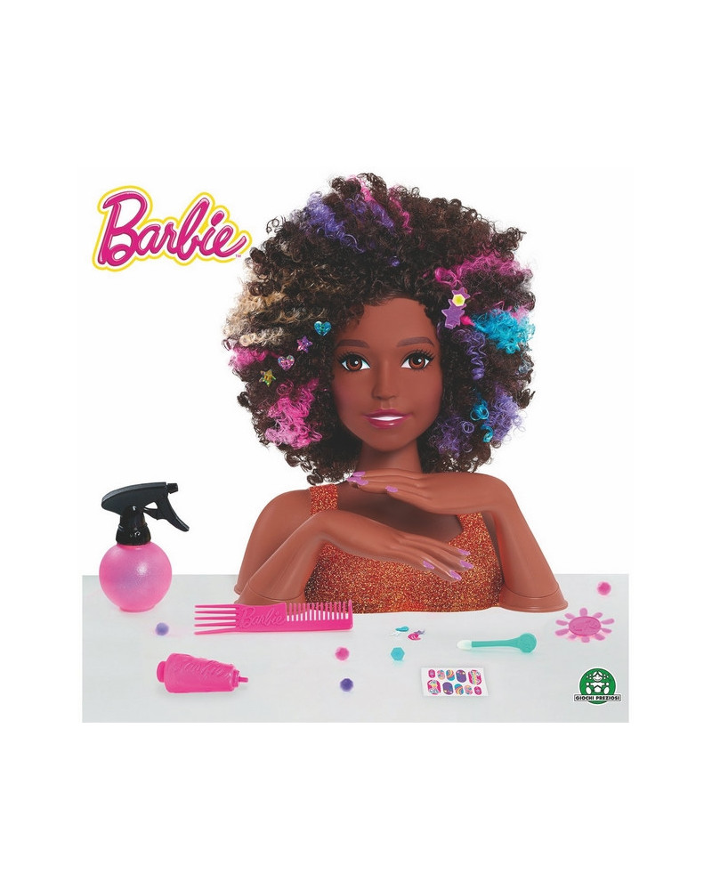 BARBIE TETE A COIFFER AFRO