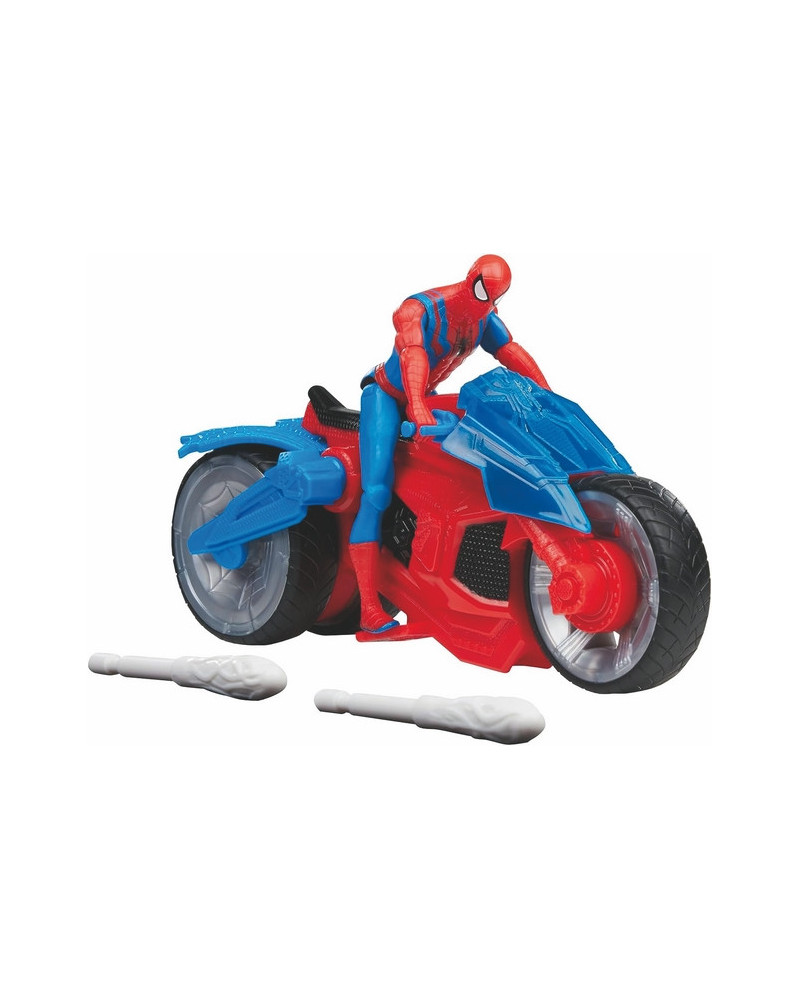SPIDERMAN 10CM + MOTO