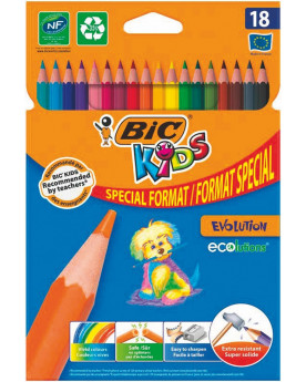 18 CRAYONS COUL KIDS...