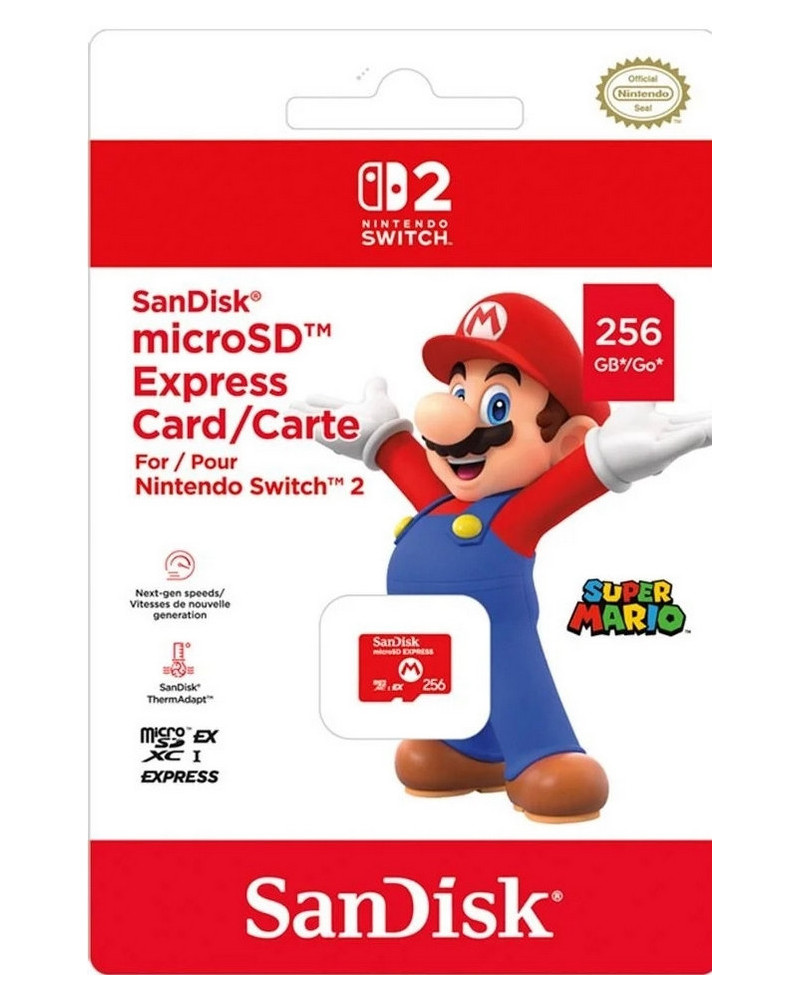 SWITCH2 SDCARD SANDISK MICRO EXPRESS 256