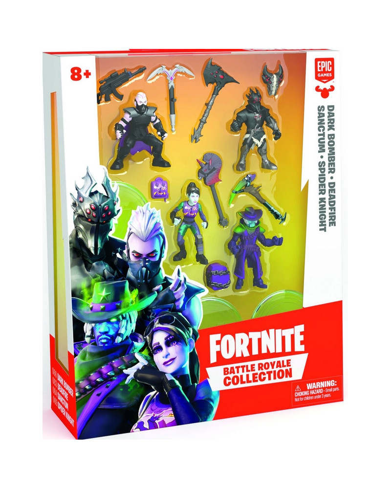 FORTNITE FIG. PACK DE 4 WAVE 3