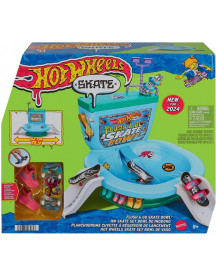 HOT WHEELS SKATE FLUSH&GO SKATE BOWL