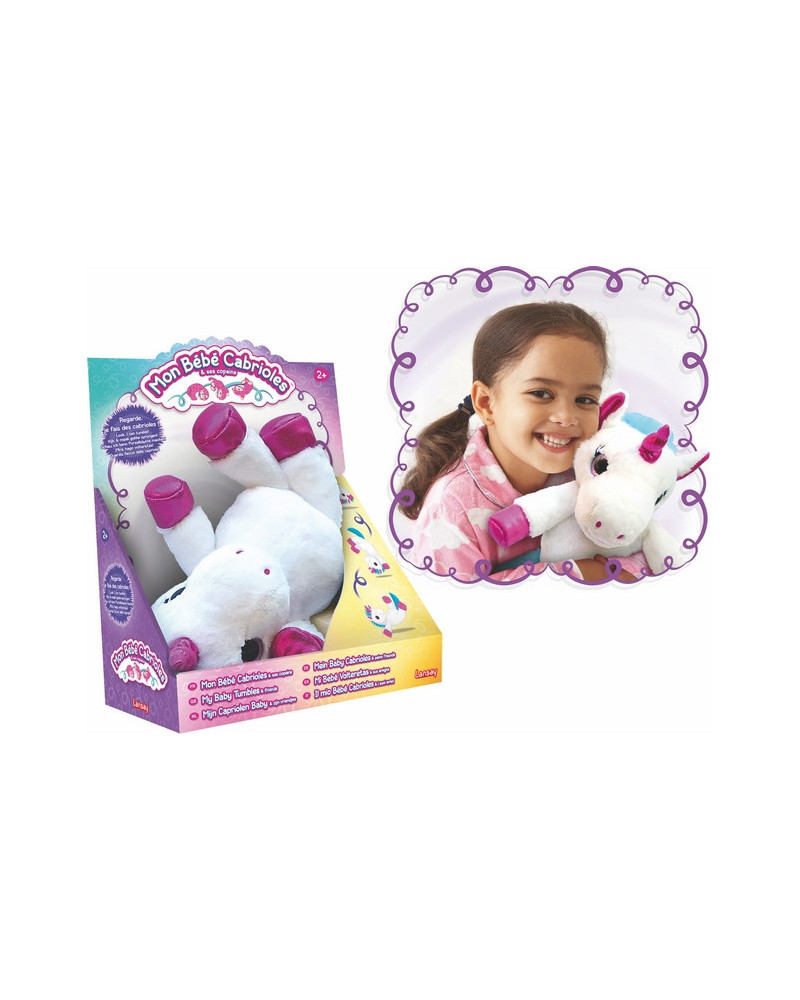 MON BEBE CABRIOLES LULU LA LICORNE
