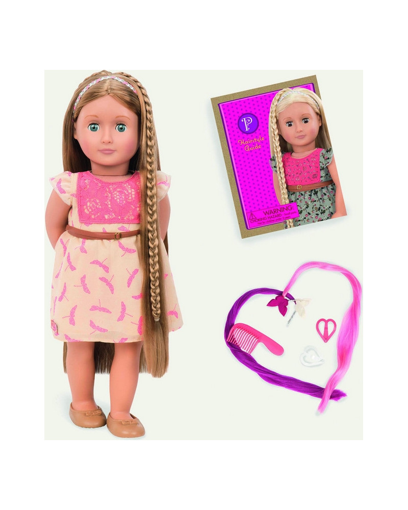 POUPEE CHEVEUX 46CM - PORTIA