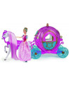 POUPEE CENDRILLON + CHEVAL + CAROSSE