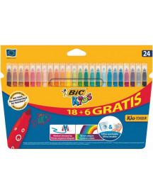 18 + 6 FEUTRES KIDS COULEUR