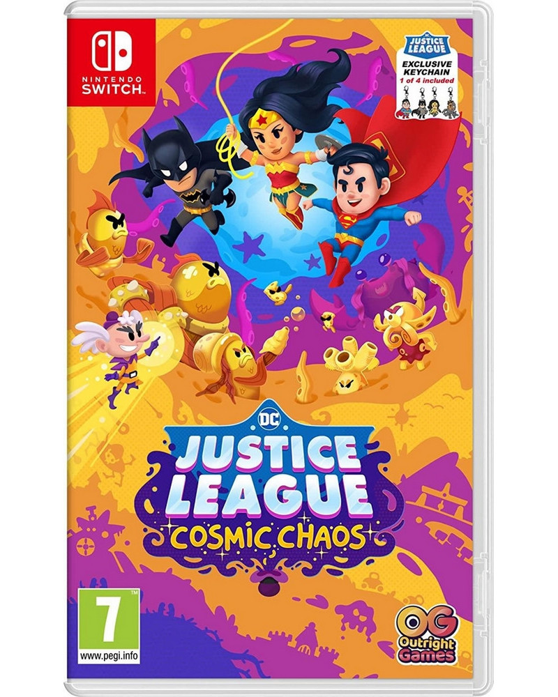 SWITCH DC'S JUSTICE LEAGUE:CHAOS COSMIQ.