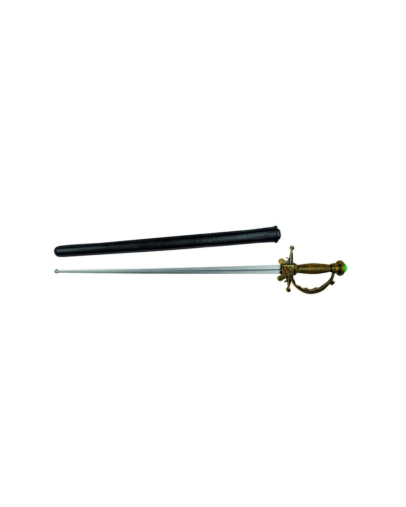 EPEE DE MOUSQUETAIRE 65CM + ETUI
