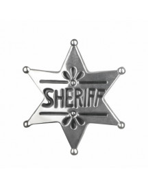 ETOILE DE SHERIFF METAL