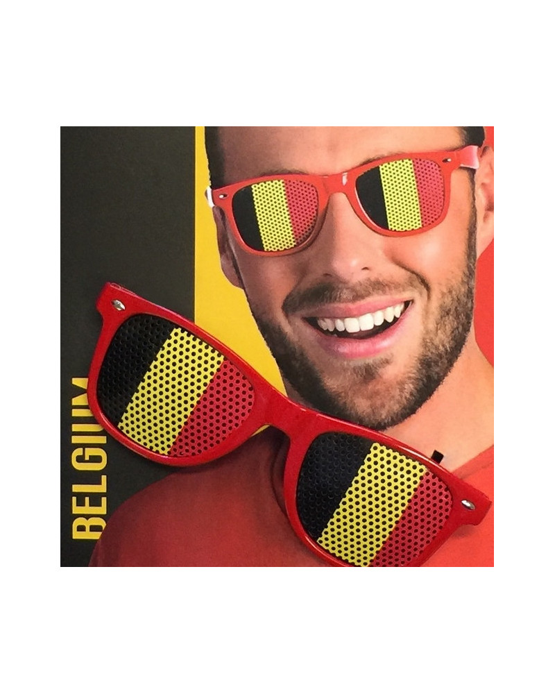 LUNETTES DRAPEAU BELGE