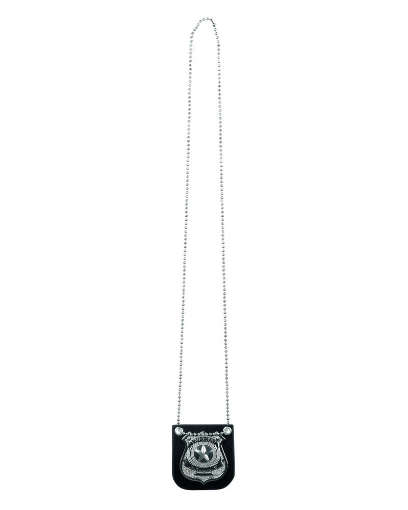 COLLIER BADGE DE POLICIER AMERICAIN