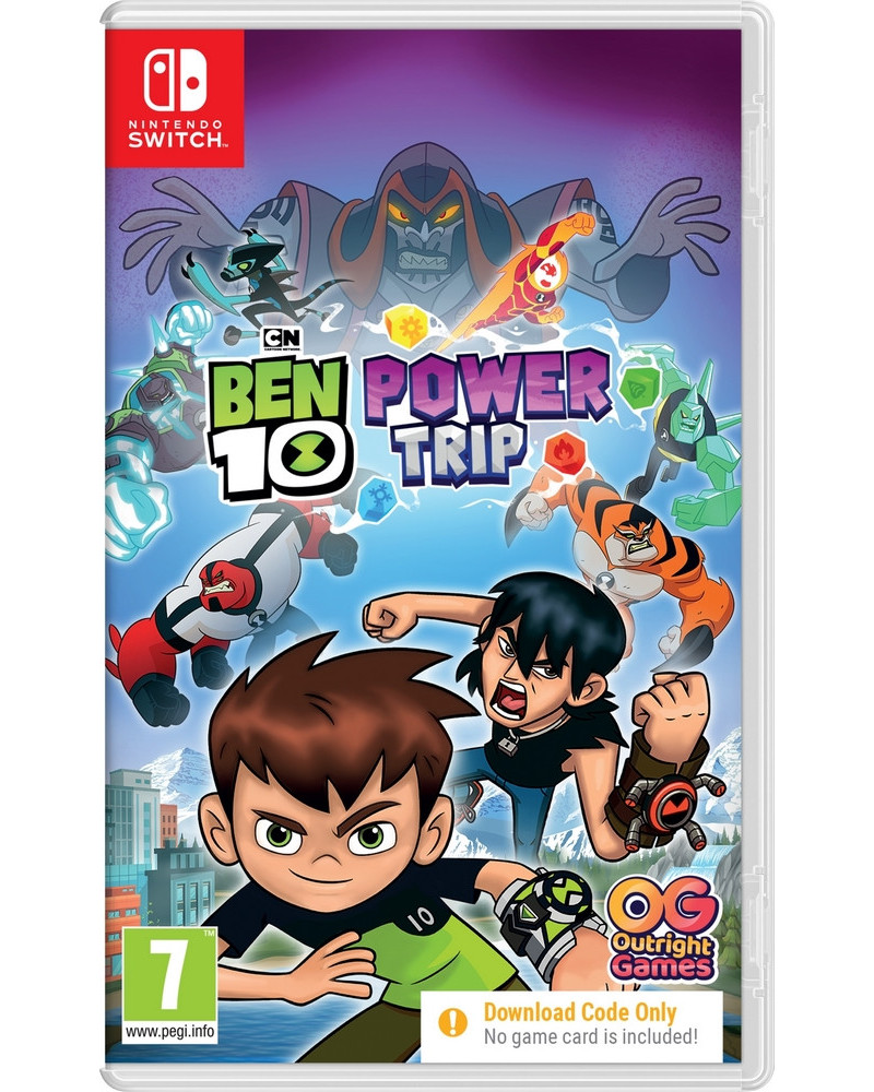 SWITCH BEN 10 POWER TRIP (CODE TELECHRG)