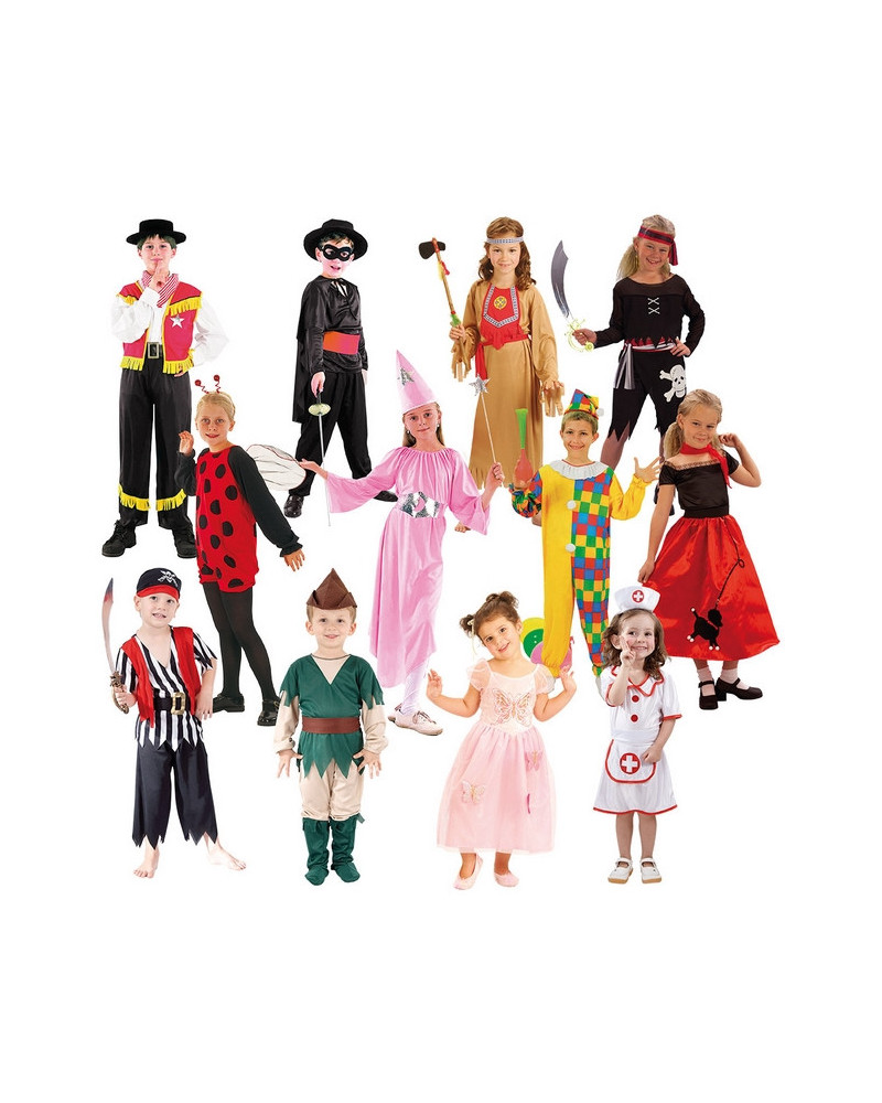 COSTUME ENFANTS 12ASS. 3/4 4/6 7/9