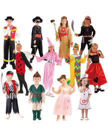 COSTUME ENFANTS 12ASS. 3/4 4/6 7/9