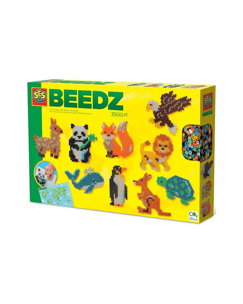 3500 PERLES ANIMAUX SAUVAGES