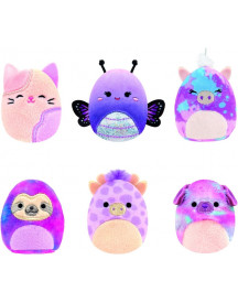 SQUISHVILLE PACK DE 6 SQUISHMALLOW 5CM