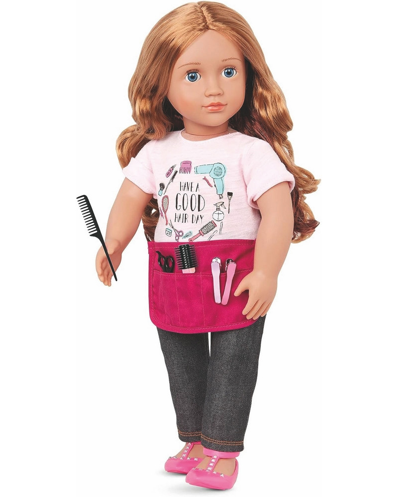 POUPEE SABRINA COIFFEUSE 46CM