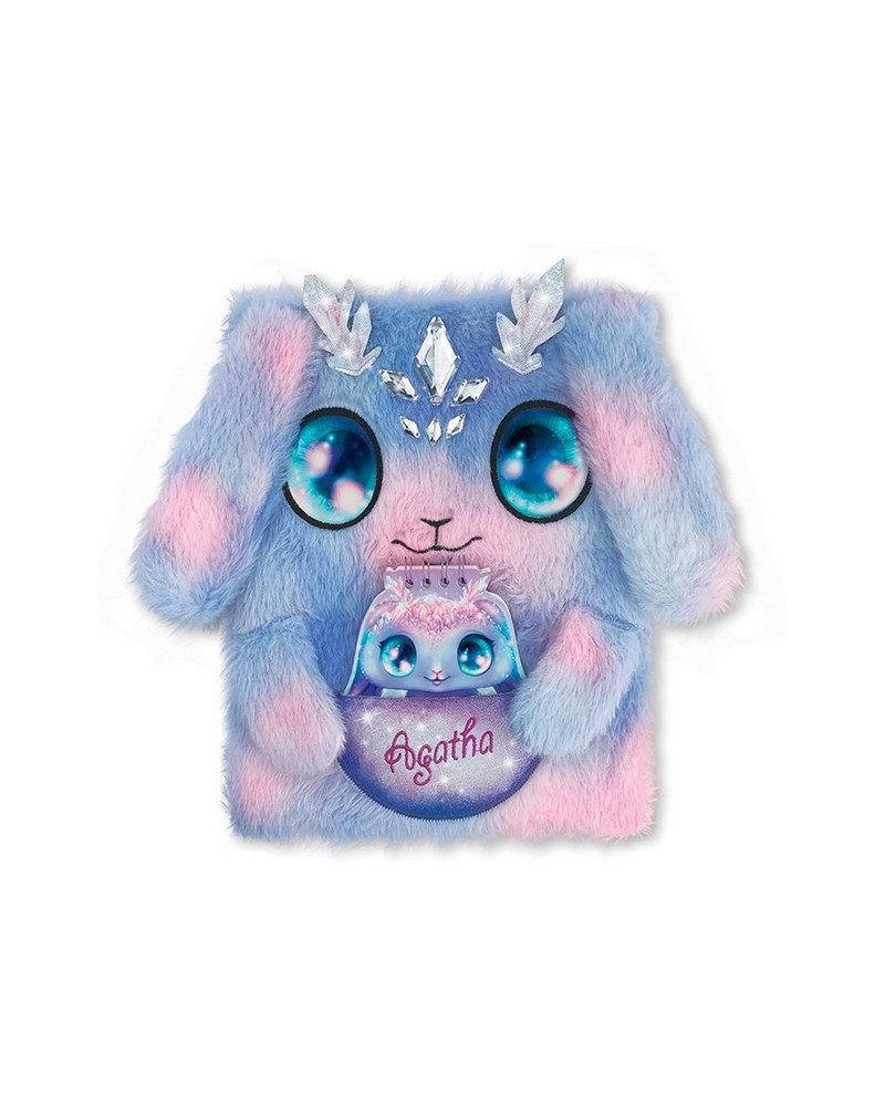 CAHIER DE NOTES PELUCHE 2 EN 1 AGATHA