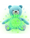 OURSON PROJECTEUR BEBE BLEU