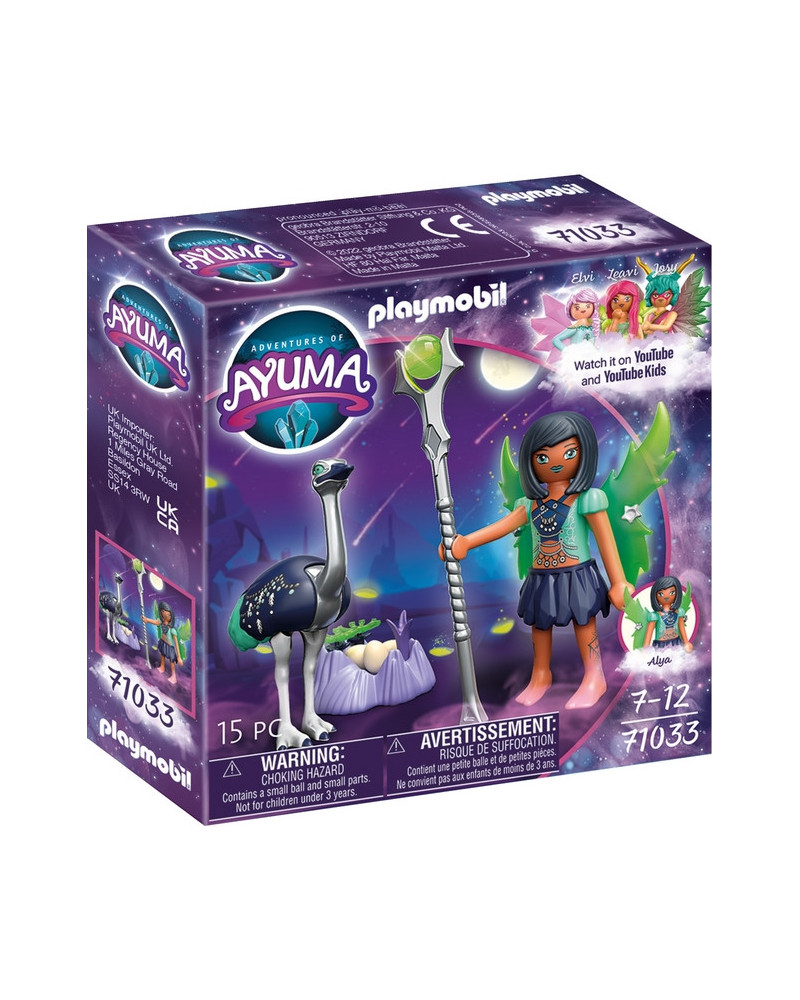 MOON FAIRY AVEC ANIMAL DE COEUR