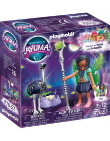MOON FAIRY AVEC ANIMAL DE COEUR