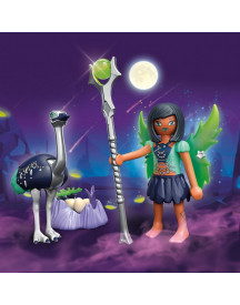 MOON FAIRY AVEC ANIMAL DE COEUR
