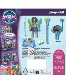 MOON FAIRY AVEC ANIMAL DE COEUR