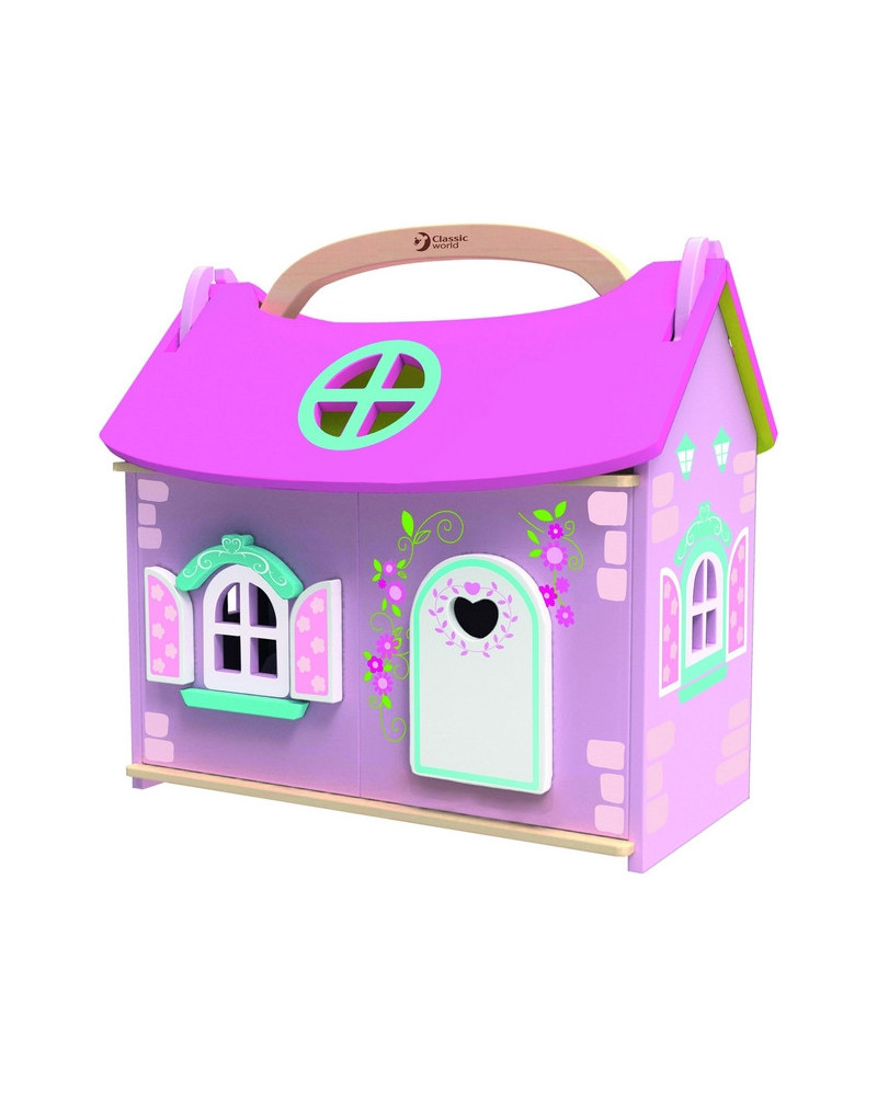 MAISON DE PRINCESSE EN BOIS + ACC.