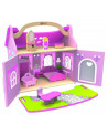 MAISON DE PRINCESSE EN BOIS + ACC.