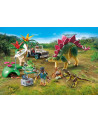 CAMPEMENT DES EXPLORATEURS AVEC DINOS