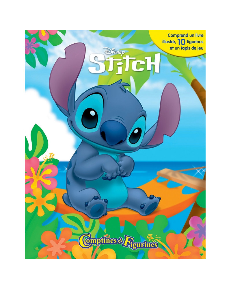 COFFRET COMPTINES ET FIGURINES STITCH