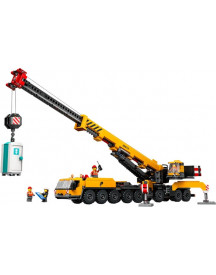 LA GRUE DE CHANTIER MOBILE JAUNE