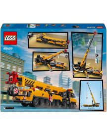 LA GRUE DE CHANTIER MOBILE JAUNE