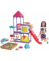 BARBIE SKIPPER BABY SITTER + PLAINE JEUX