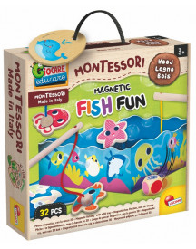 MONTESSORI PECHE MAGNETIQUE BOIS