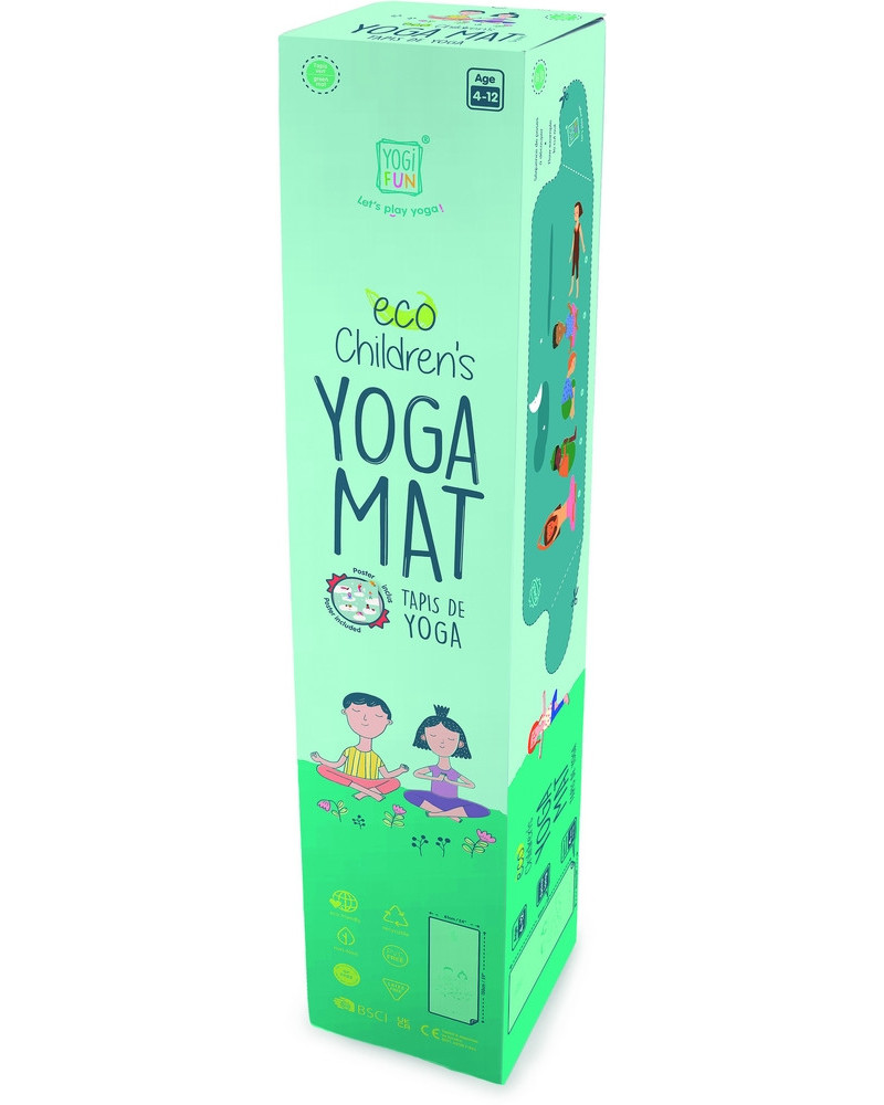 TAPIS DE YOGA 150X61 + POSES