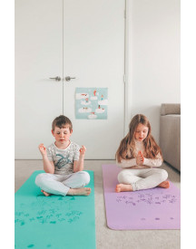 TAPIS DE YOGA 150X61 + POSES