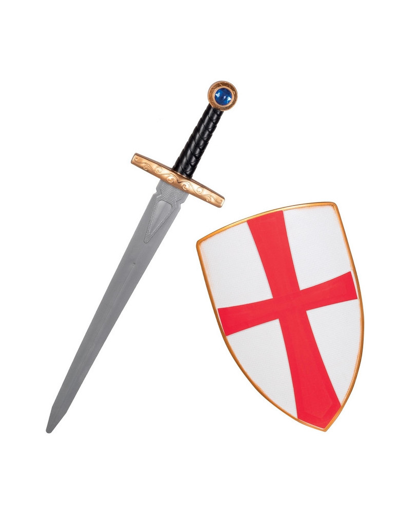 EPEE DE CHEVALIER 50CM + BOUCLIER