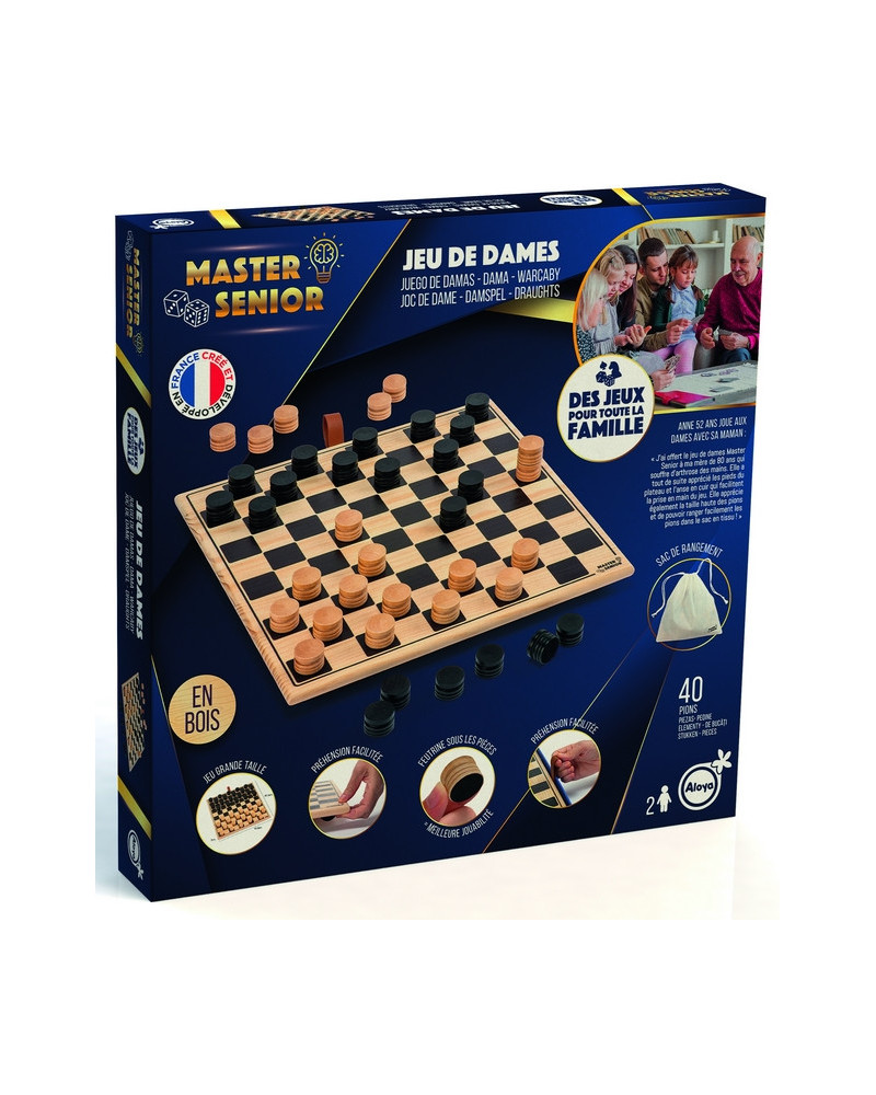 MASTER SENIOR JEU DE DAMES