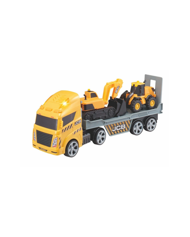 TRANSPORTEUR JCB L/S + BULL + EXCA