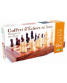 JEU ECHECS BOIS 30X30CM PLIABLE