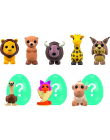 ADOPT ME 6 FIGURINES ANIMAL LIFE + OEUF