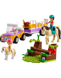 LA REMORQUE DU CHEVAL ET DU PONEY