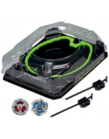 BEYBLADE X SET DE COMBAT ARENE + TOUPIES