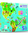 VIOLETTE LA REINETTE 5 JEUX POUR DECOUVR